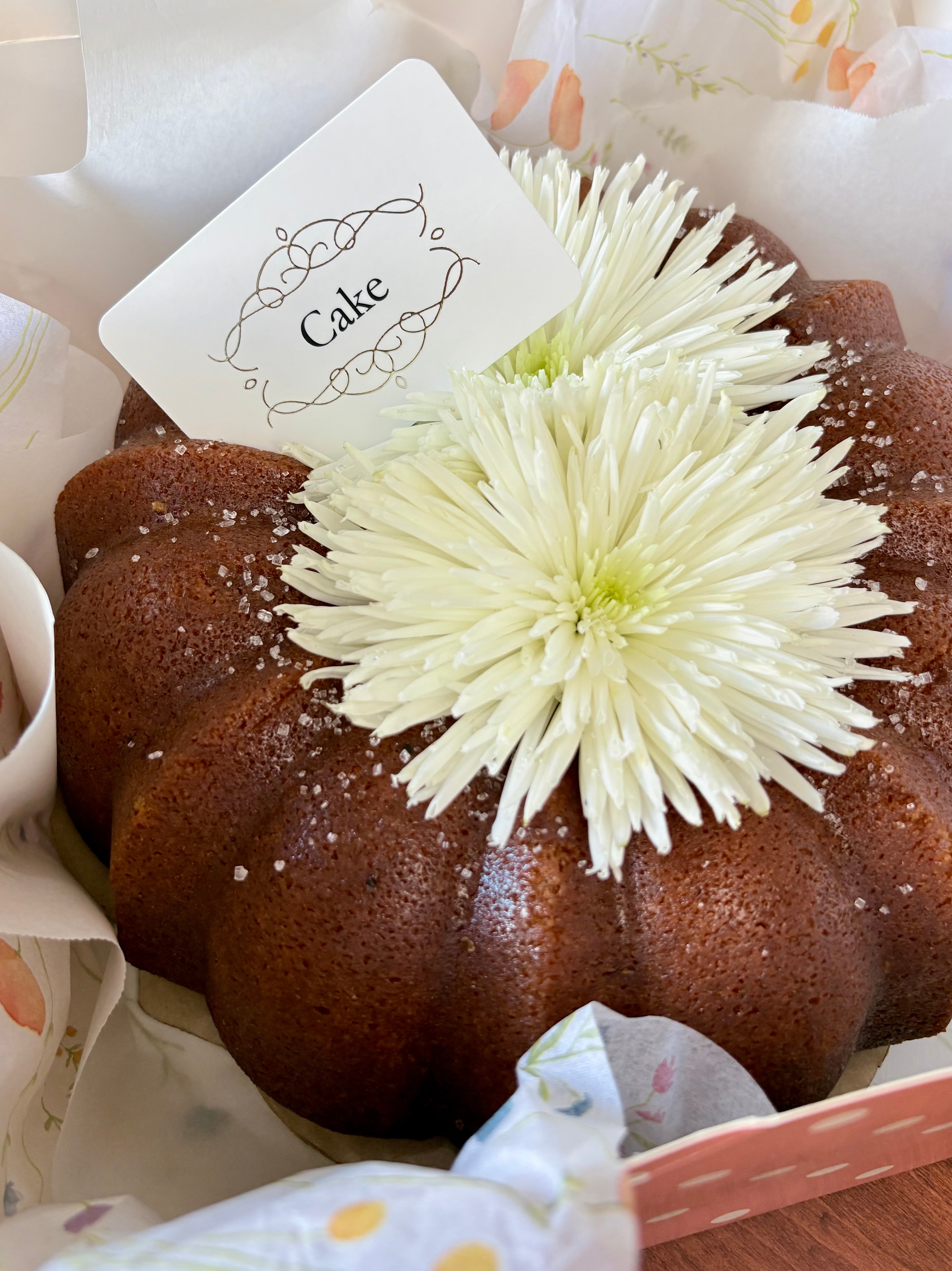 Rune cake detail